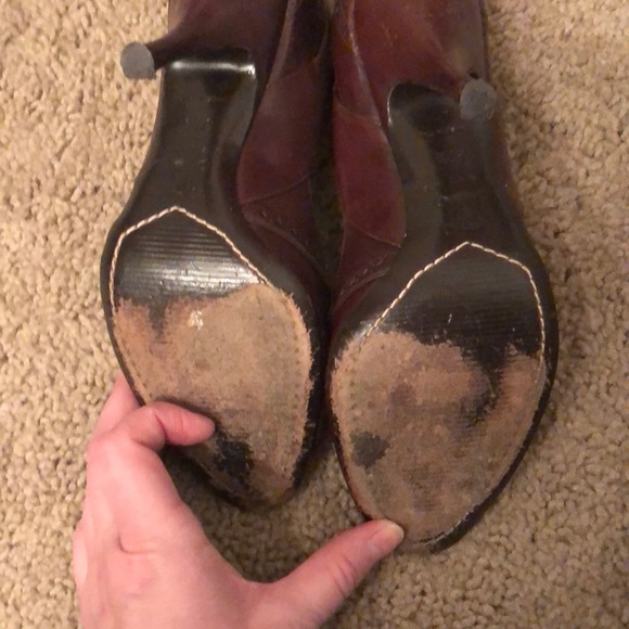 Authentic Celine Brown Leather Heels - Picture 4 of 4